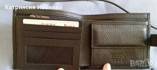 Мъжки и дамски кожени портмонета-Butun,Guess високо качество , снимка 6 - Портфейли, портмонета - 47901120