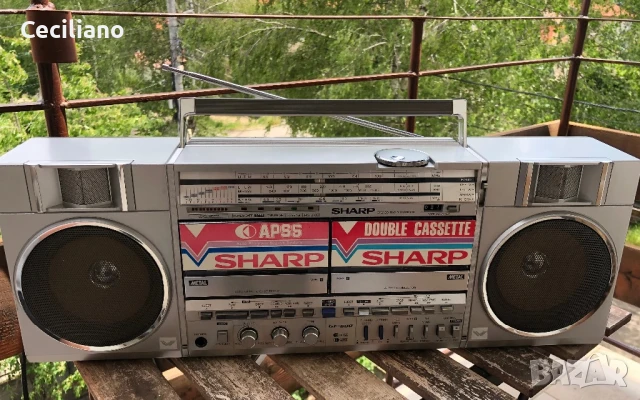 SHARP GF 500H -Колекционерски радиокасетофон! Като Нов-супер запазен!, снимка 11 - Радиокасетофони, транзистори - 50470270