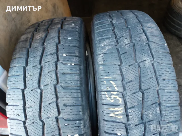 2бр зимни гуми MICHELIN 205/65/16C 107T DOT 2421 , снимка 4 - Гуми и джанти - 48597808