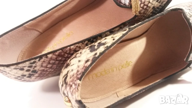 Обувки moda in pelle 40 номер с пискюл, снимка 4 - Дамски обувки на ток - 53529556