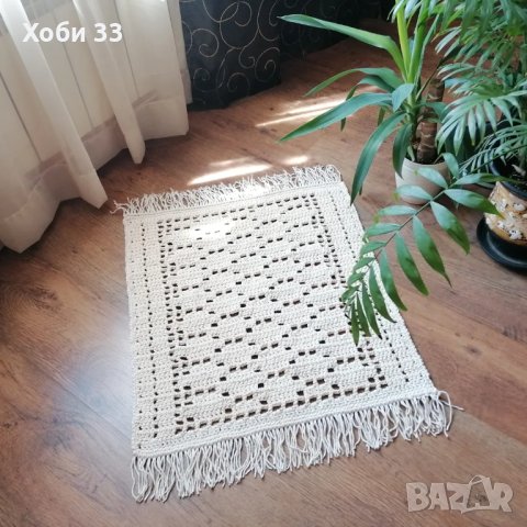 Малко килимче, ръчна изработка, снимка 1