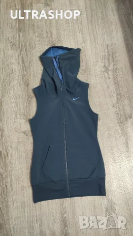 Nike Дамски дълъг елек S size, снимка 3 - Суичъри - 55780295
