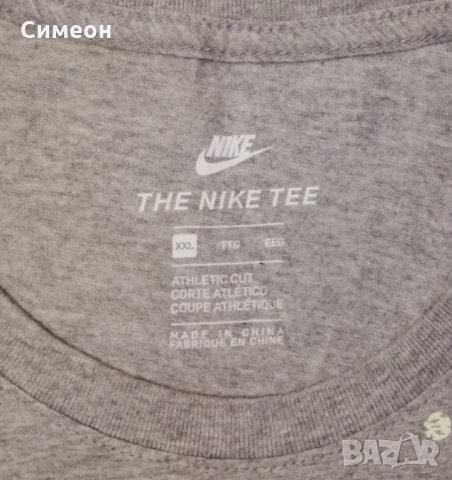 Nike NSW Tee оригинална тениска 2XL Найк памучна спортна фланелка, снимка 3 - Спортни дрехи, екипи - 35680051