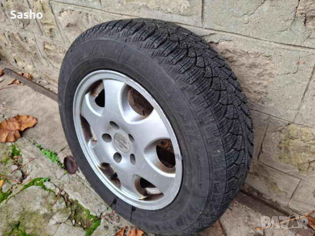 Джанти със зимни гуми Fulda 195/65/15 за VW 5x112 6.5J