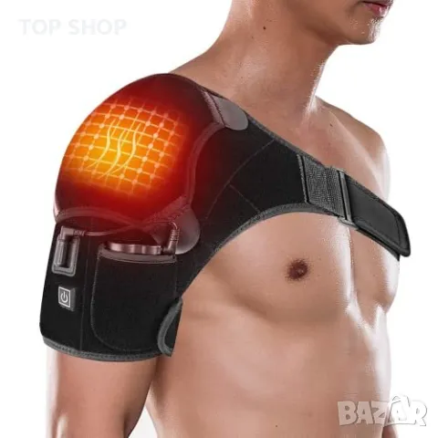 Нова нагревателна подложка за рамо мускулен компресионен ръкав болка
