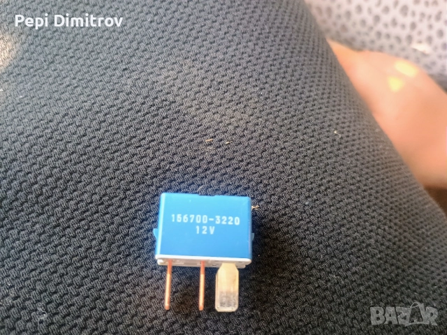 Suzuki (2008-2017) Многофункционално 4-пиново синьо реле Denso 156700-3220 12V Япония, снимка 4 - Части - 51620780