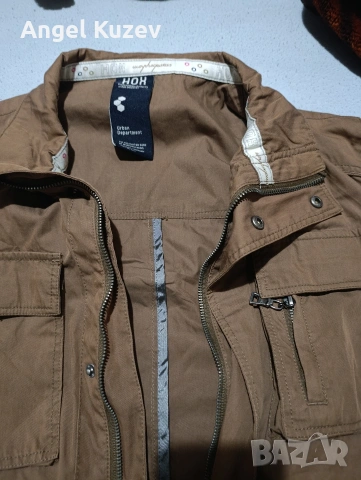 Стилни мъжко яке HOX (Morphogenesis) – Размер L, Като ново!, снимка 5 - Якета - 53565289