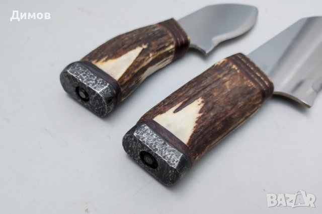 Комплект ножове ръчна изработка Рог, снимка 6 - Ножове - 40887287