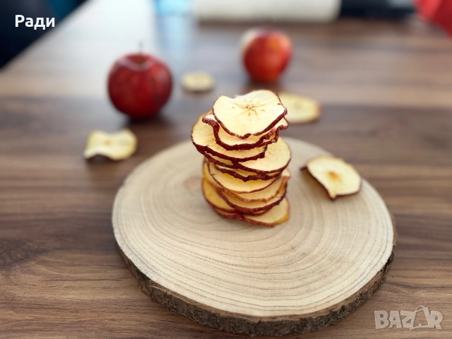 Сушени ябълки за декорация