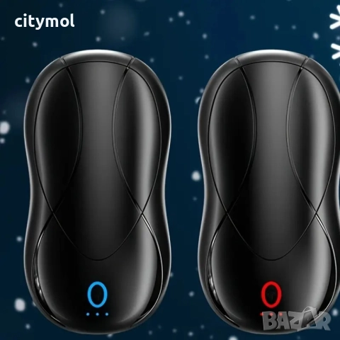 2 бр. акумулаторни грейки за ръце, 6000mAh, за многократна употреба за къмпинг/туризъм/пътуване/рабо, снимка 3 - Друга електроника - 52207610