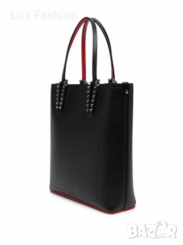 Оригинална чанта Christian Louboutin Cabata leather tote bag Намалена цена -47%, снимка 3 - Чанти - 56213531