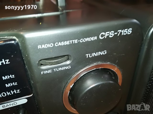 SONY-КАСЕТОФОН 0102231852, снимка 7 - Радиокасетофони, транзистори - 39518939