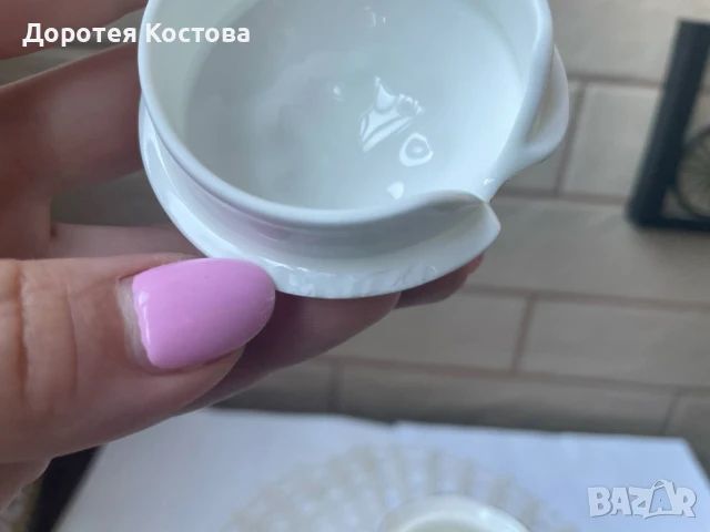 ROYAL ALBERT красива захарница от костен порцелан от Англия, снимка 9 - Антикварни и старинни предмети - 50587141