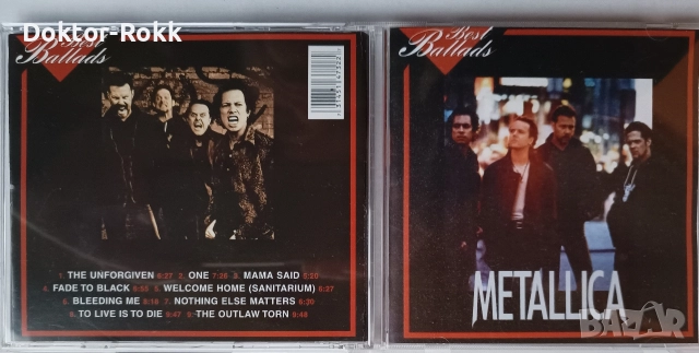 Metallica - оригинални и неофициални дискове , снимка 3 - CD дискове - 52743072