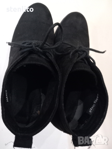 Обувки от велур на Marco Tozzi, снимка 8 - Дамски обувки на ток - 44805109