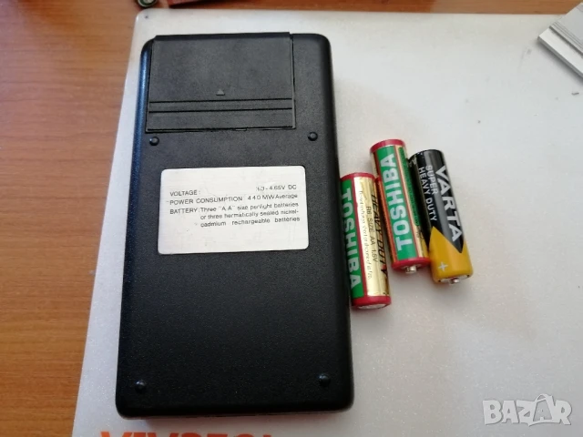 Ретро калкулатор SUPERLECTRON 8, снимка 9 - Антикварни и старинни предмети - 50753996