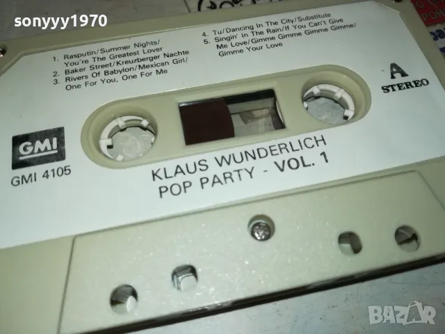 KLAUS WUNDERLICH-ORIGINAL TAPE 2412241742, снимка 5 - Аудио касети - 48452383