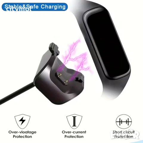 Кабел за зареждане за Samsung Galaxy Fit 2, снимка 6 - Смарт гривни - 53387254