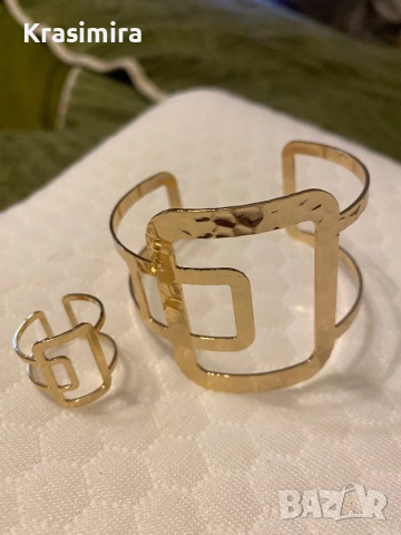 Комплект гривна и пръстен