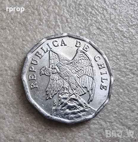 Манета . Чили. 10 цента  . 1978 година. 
