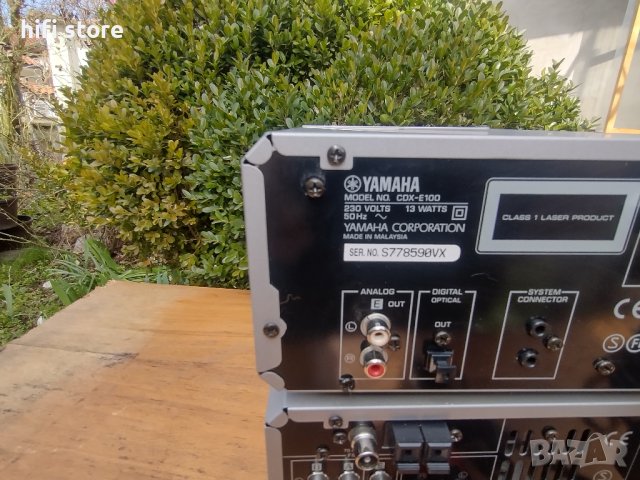 Yamaha pianocraft rx-e100 & cdx-e100, снимка 10 - Ресийвъри, усилватели, смесителни пултове - 39888467