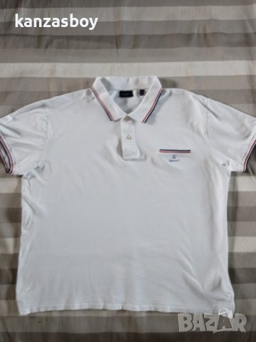 gant polo shirt - страхотна мъжка тениска 3ХЛ, снимка 5 - Тениски - 41499430