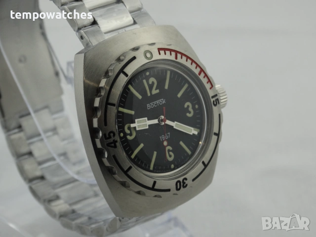 ВОСТОК АМФИБИЯ АВТОМАТИЧЕН ref: 90078А, снимка 9 - Мъжки - 53128700