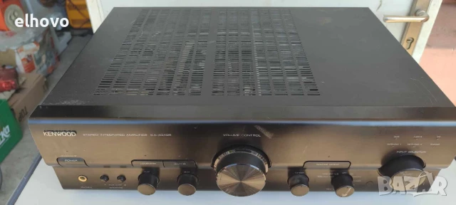 Стерео усилвател Kenwood KA-4040R, снимка 4 - Ресийвъри, усилватели, смесителни пултове - 50544280