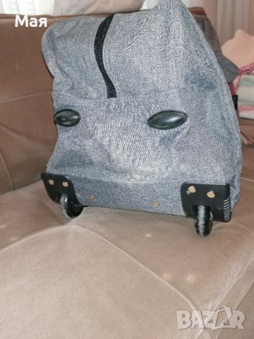 Пътна чанта/куфар колела Pierre cardin, снимка 5 - Куфари - 41844759