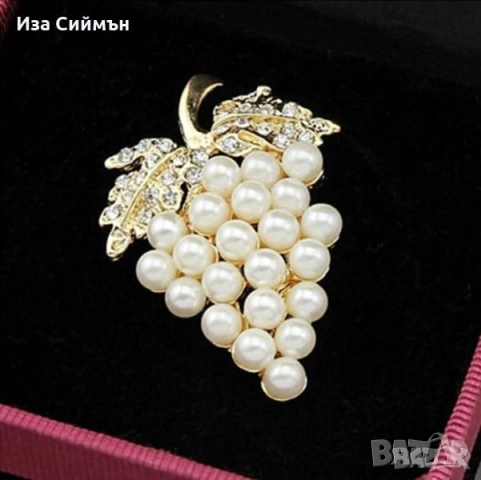 Брошки - котка, змия, грозде, водно конче, калинка, снимка 4 - Други - 31805865