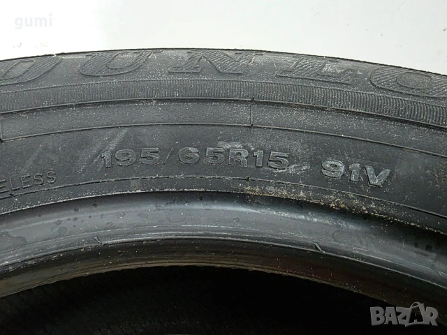 1бр лятна гума 195/65/15 DUNIOP L0425 , снимка 2 - Гуми и джанти - 53450346