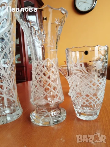 Кристални вази, бижутиера, фруктиера