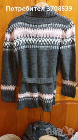 Детска жилетка с коланче, снимка 4 - Детски пуловери и жилетки - 40734664