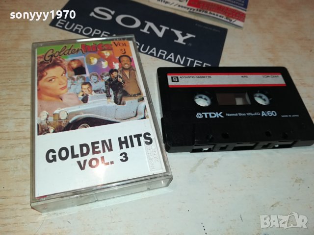GOLDEN HITS 3 TDK-КАСЕТА 0108231625