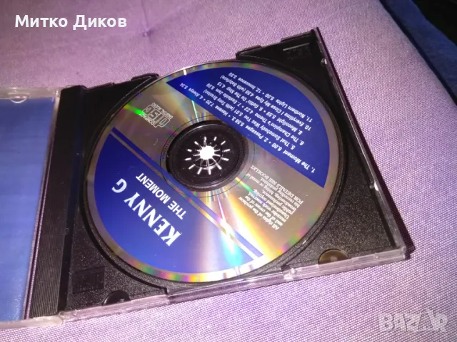 Kenny G - The moment CD компакт диск отличен, снимка 4 - CD дискове - 50302648