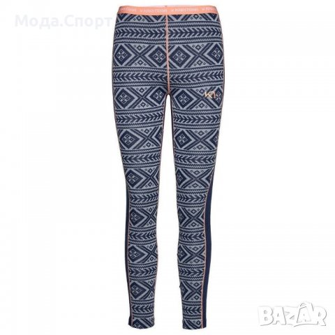 KARI TRAA FLOKE Оригинален Вълнен Плетен Спортен Клин Ски Фитнес Бягане Йога M