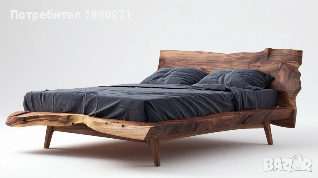 Дизайнерска спалня от мастивна дървесина по поръчка, снимка 11 - Спални и легла - 53727107