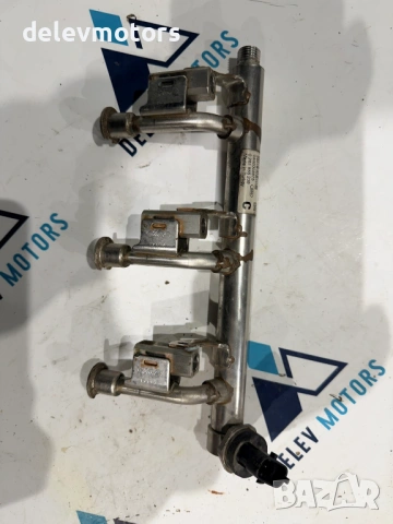 dm5g9h487ac / 0261555239 горивна рейка от Ford Focus 1.0T EcoBoost, двигател M1DD, 6 ск., 125 кс., 2