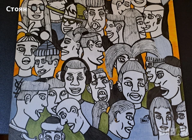 Оригинални авторски рисунки, снимка 3 - Картини - 51024872