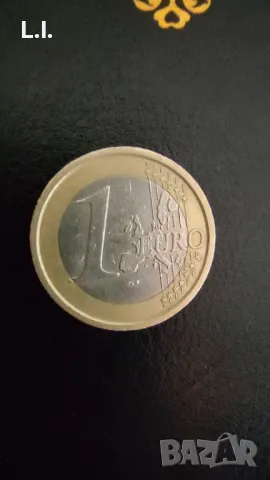 1 евро 2002 г., снимка 2 - Нумизматика и бонистика - 49938963
