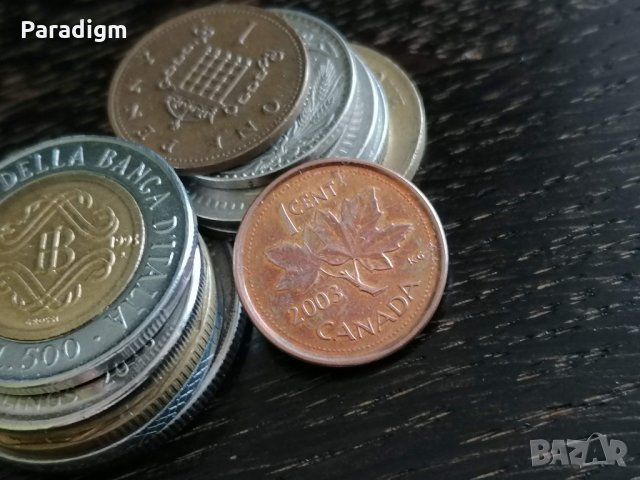 Монета - Канада - 1 цент | 2003г.