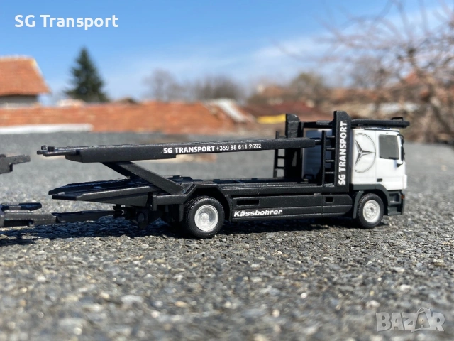 Mercedes Actros 1844 Kassbohrer Автовоз, снимка 11 - Колекции - 53723938