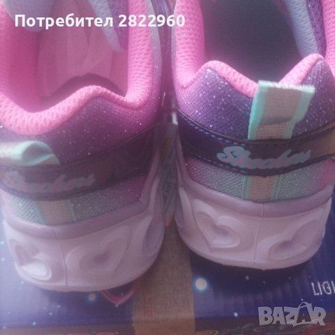 Skechers  светещ механизъм нови оригинални маратонки , снимка 3 - Детски маратонки - 42129330