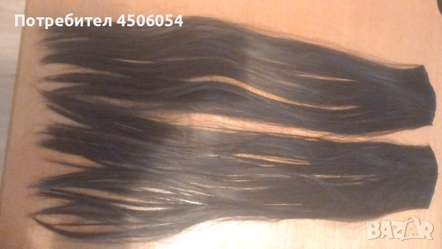 Естествена коса 55см., снимка 4 - Аксесоари за коса - 52735493