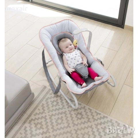 Babymoov Бебешки Шезлонг Graphik Peach*, снимка 2 - Детски шезлонги - 51789220