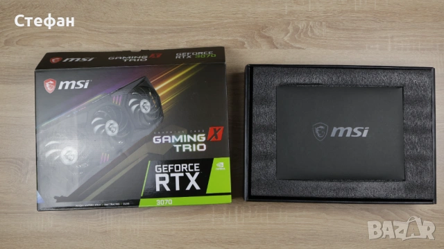  MSI GeForce RTX 3070 Gaming X Trio, снимка 2 - Видеокарти - 53303020
