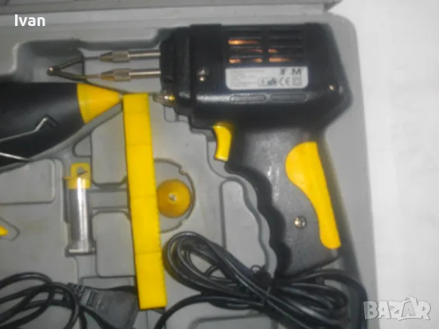 TCM 20 ЧАСТИ НОВ НЕМСКИ ОРИГИНАЛЕН КОМПЛЕКТ ИНСТРУМЕНТИ ЕЛ. ПОЯЛНИК ЛЕПАЧКА ПИСТОЛЕТ СИЛИКОН ВАКУУМ , снимка 13 - Поялници и запояване - 49296855