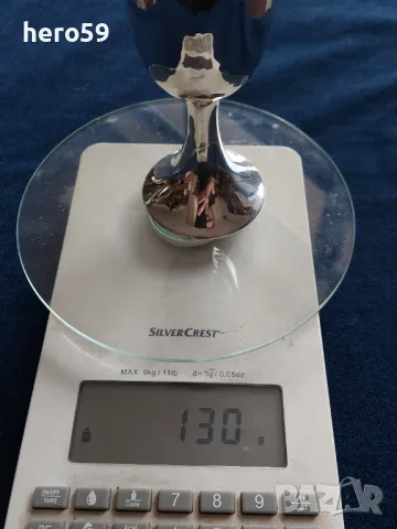 Два комплекта Сребърни чаши за вино,вода,проба 800 , снимка 5 - Чаши - 48824938