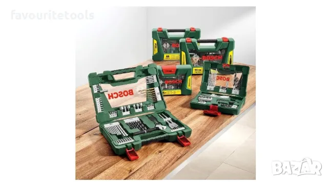 Комплект Bosch свредла и битове 41 части, снимка 7 - Отвертки - 47340145