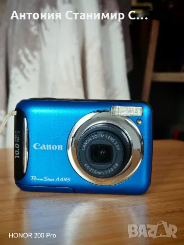 Canon powershot A495, снимка 6 - Фотоапарати - 56244608